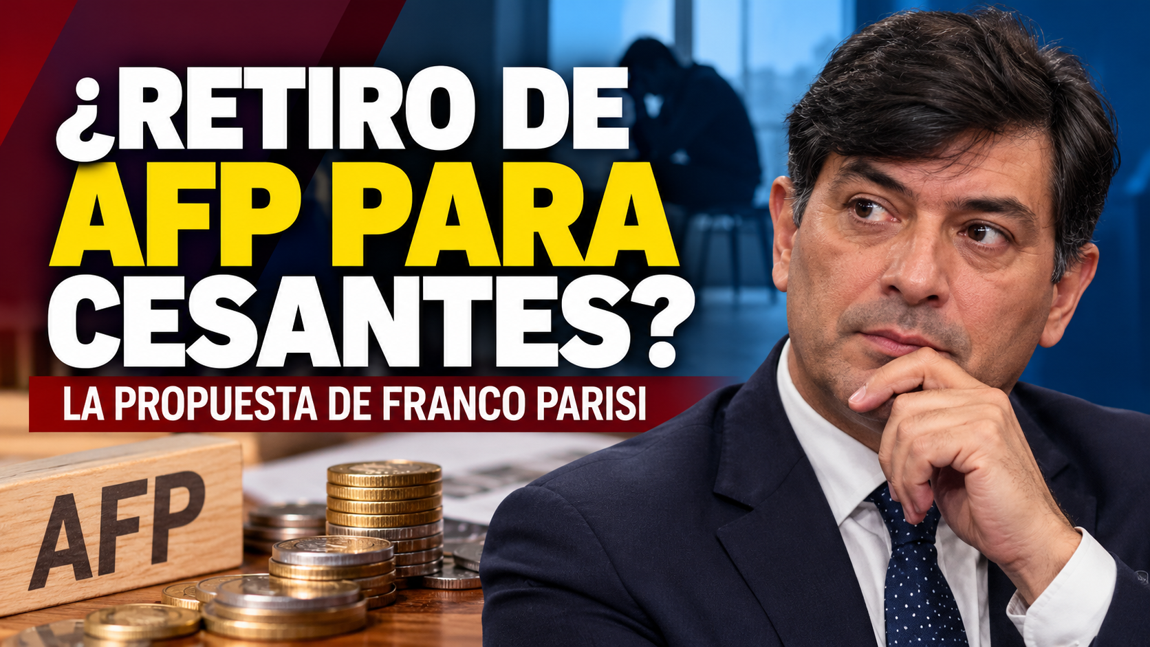 Franco Parisi y propuesta de retiro excepcional de AFP para personas cesantes.